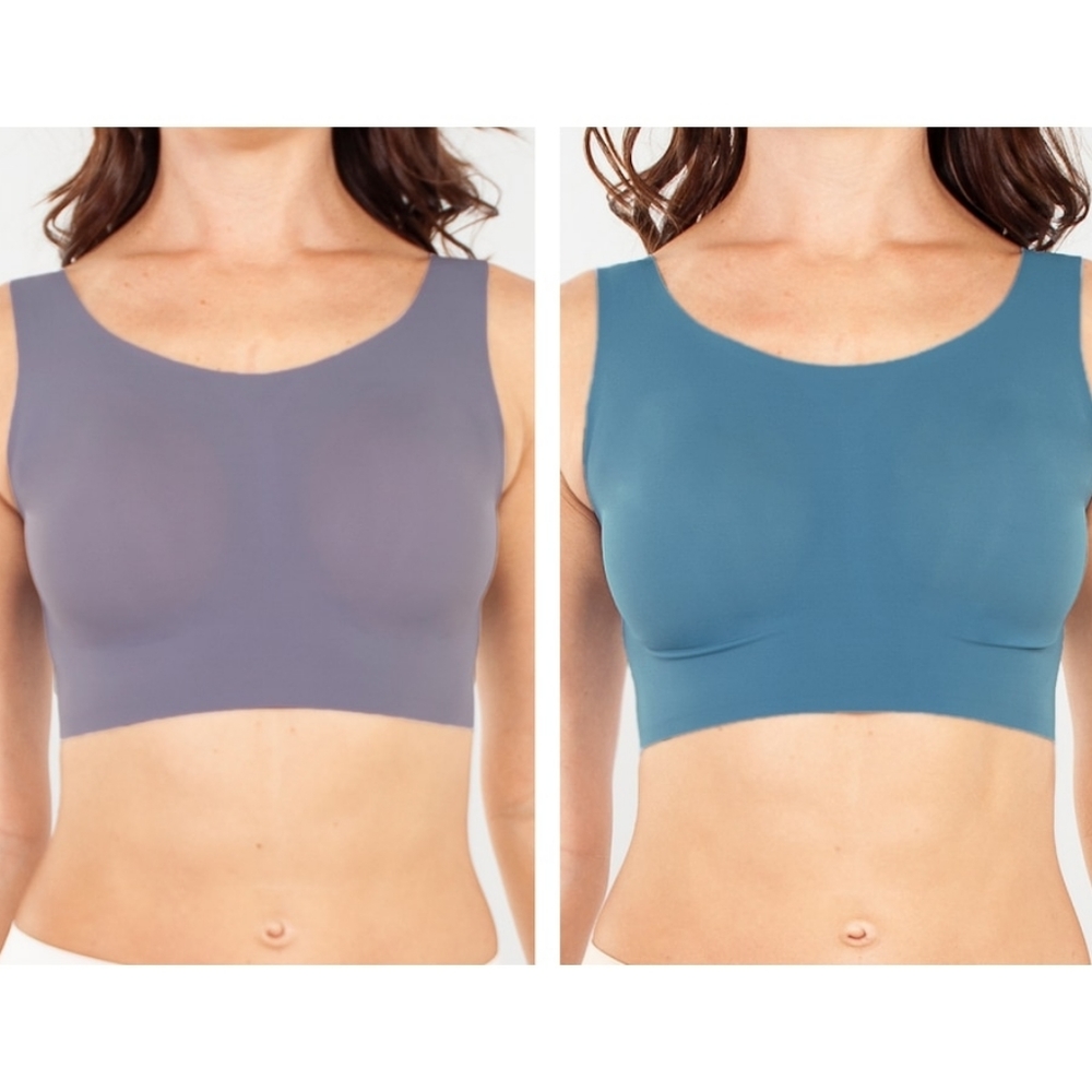 Rhonda Shear 2-Pack Reversible Body Bra, Large